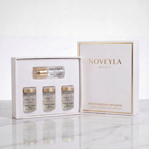 The Micro-Infusion System™ – At-Home Skin Renewal Kit with 1 Micro-Infusion Device + 3 Peptide Infusion Serum Vials